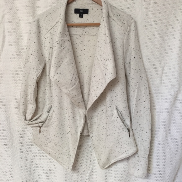 Mossimo Supply Co. Sweaters - Open face moto cardigan with pockets